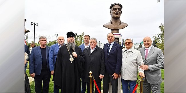 На Аллее олимпийских чемпионов появилось шесть новых бронзовых бюстов