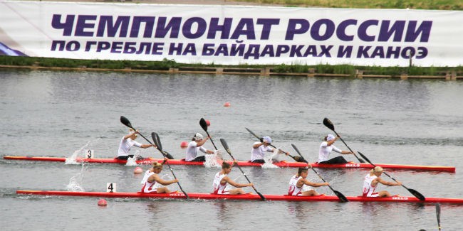 Омская четвёрка байдарочников выиграла чемпионат России по гребле