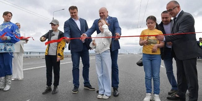 Ленинградский мост в Омске открыт!