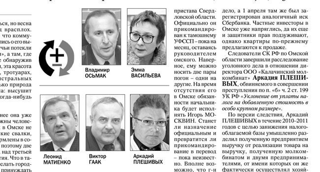 Осьмака командировали возглавить свердловских приставов