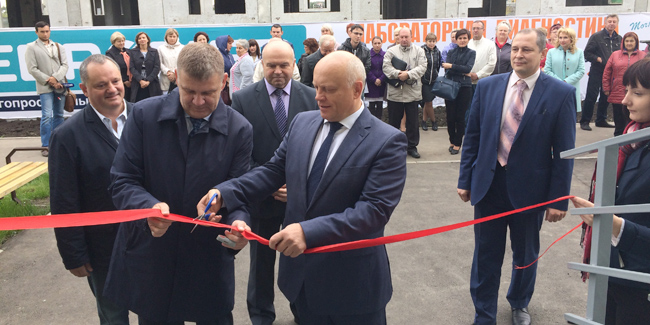 Жители рябиновки получили новую современную поликлинику