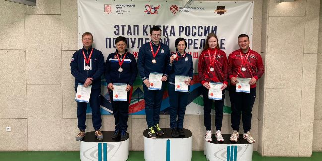 Омские спортсмены уже настреляли медали всех достоинств II этапа Кубка России