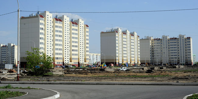 Еще 500 омских семей отметят новоселье в современных домах нового микрорайона