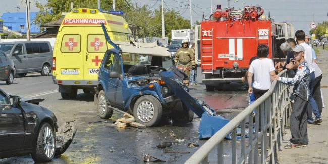 В Омске возбуждено дело по факту ДТП на улице Герцена, в котором погиб водитель «Нивы»