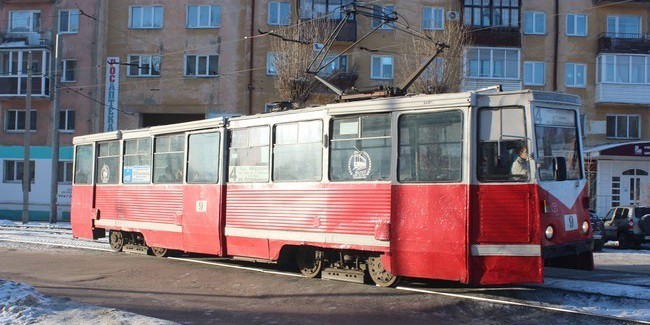 В центре Омска ещё пару раз ограничат движение трамваев