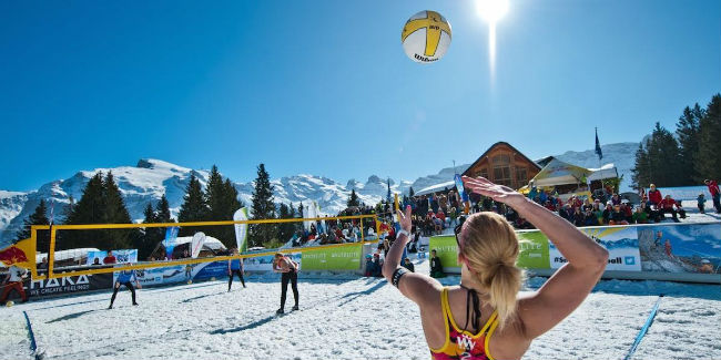 В Омске впервые пройдет турнир по волейболу на снегу – Snow Volley Omsk