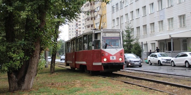 В центре Омска на три дня полностью изменятся маршруты трамваев