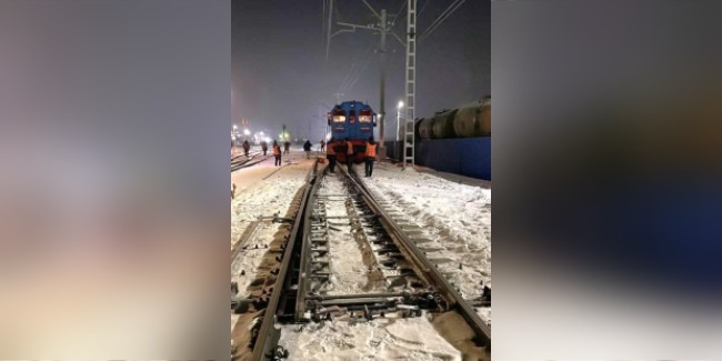 Транспортный следком устанавливает причину ночного ДТП с тепловозом на станции «Омск-Восточный»