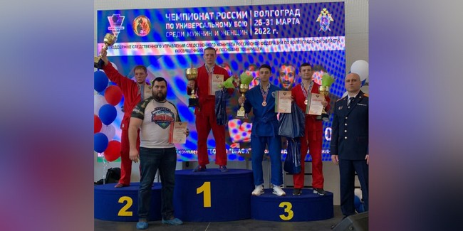 Омичи выиграли два «золота» и «бронзу» чемпионата России по универсальному бою