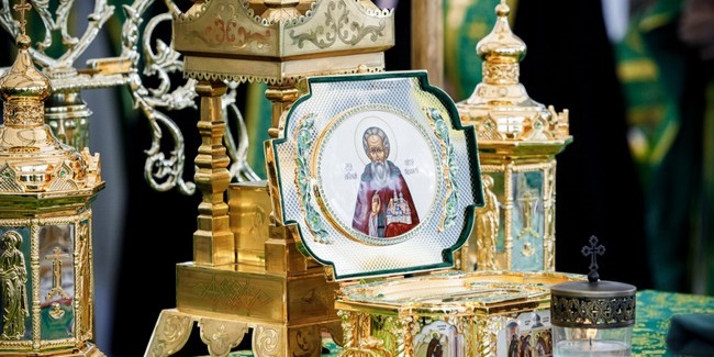 Обнародован график поклонения иконе и ковчегу с частицей мощей святого Сергия Радонежского