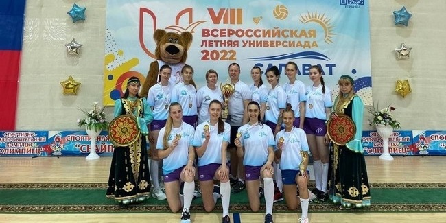 Волейболистки СибГУФКа уверенно выиграли VIII Всероссийскую летнюю Универсиаду