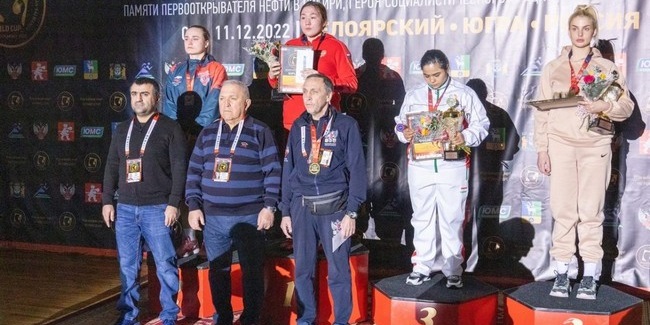 Салтанат МЕДЕНОВА выиграла XIX Кубок мира нефтяных стран по боксу