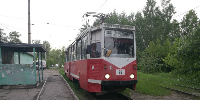 В Омске временно укоротят трамвайный маршрут №8 – разворот будет у синагоги