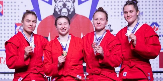Омичка Дарья КАЗАНЦЕВА выиграла медаль чемпионата России по самбо