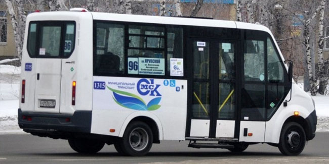В Омске микроавтобусы рейса №96 заменяют «ПАЗиками» и меняют маршрут