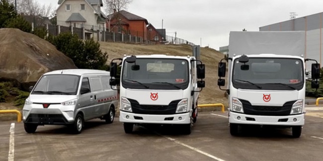 В Елабуге выпущены пилотные электрические грузовые фургоны Sova 25