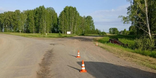 На дороге Муромцево – Павловка – Дурново водитель «девятки» вылетел в кювет и погиб