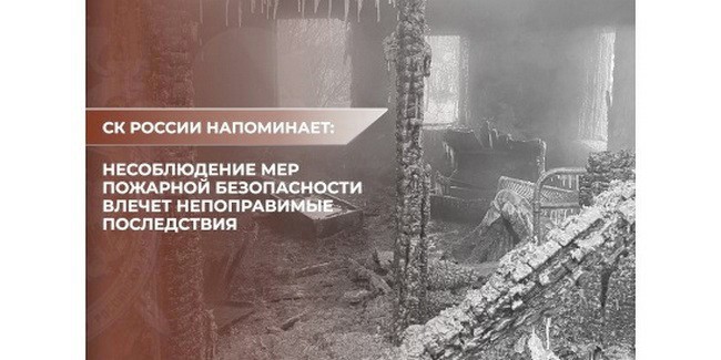 В Омской области при пожарах в двух частных домах погибли пенсионеры