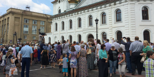 Омский губернатор назаров поблагодарил экс-губернатора полежаева за храм