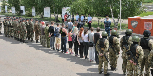 В омске прошла акция