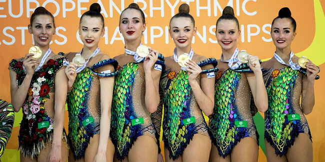 Омские гимнастки в составе сборной россии победили в чемпионате европы