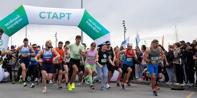 Забег «Зелёный Марафон» в Омске стал самым массовым среди городов Сибири