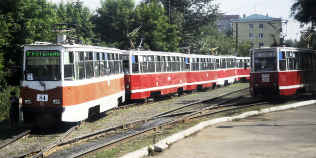 Сегодня в Омске приостановят работу трёх трамваев
