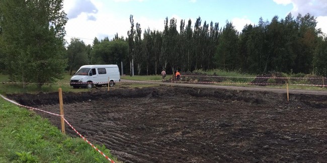 В омском парке победы до 1 сентября построят новую парковку