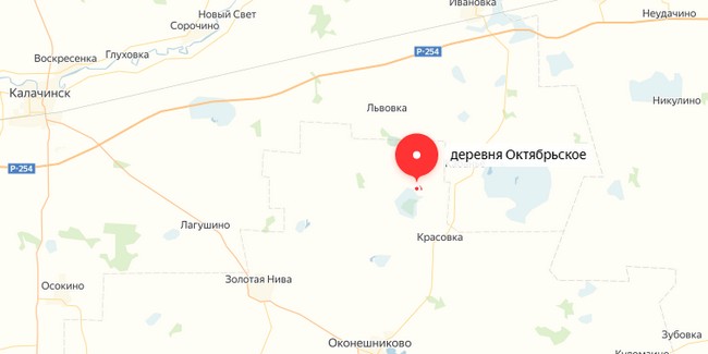 Карта старых заброшенных деревень омской области