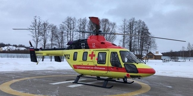 Вертолёт доставил из районов в Омск двух мальчиков с тяжёлой формой COVID-19 (итоги суток)