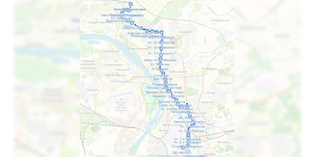 Маршрут 418 маршрутки омск схема маршрута