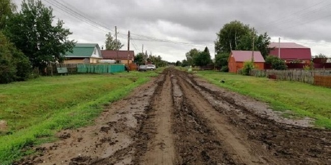 В Омском районе ищут подрядчика для ремонта дороги, заасфальтировать которую сельчане просили МЕРКЕЛЬ