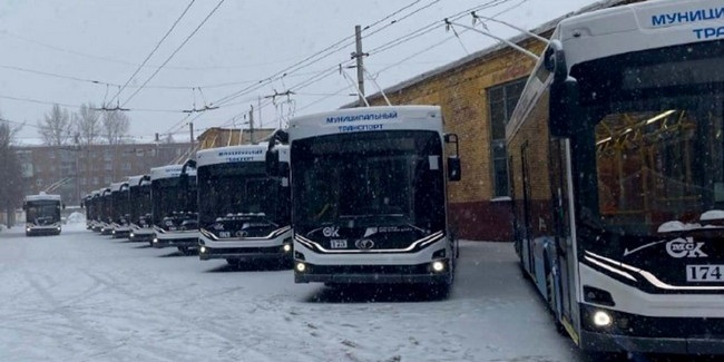 Компания из Москвы поставит в Омск девять новых троллейбусов