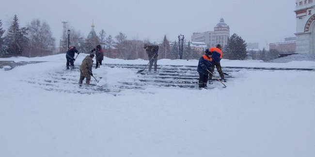 Первую в Омске снегоплавильную станцию хотят построить около ТЦ «Триумф»