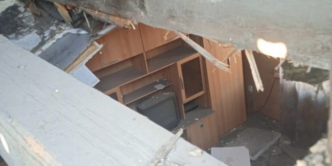 Мэрия Омска признала аварийным дом, где в апреле обрушился потолок