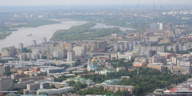 Перед Днём города воздух в Омске был загрязнён пылью