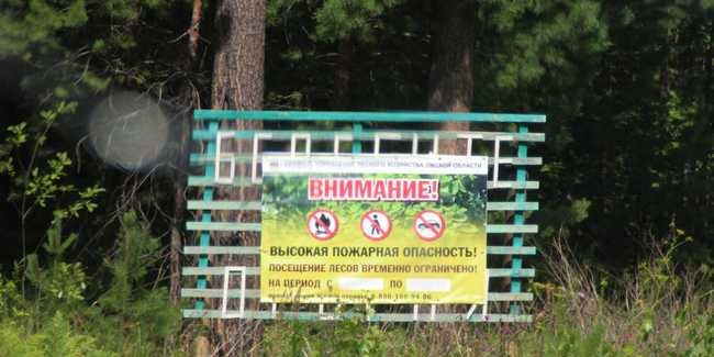 С понедельника в Омской области начнёт действовать особый противопожарный режим