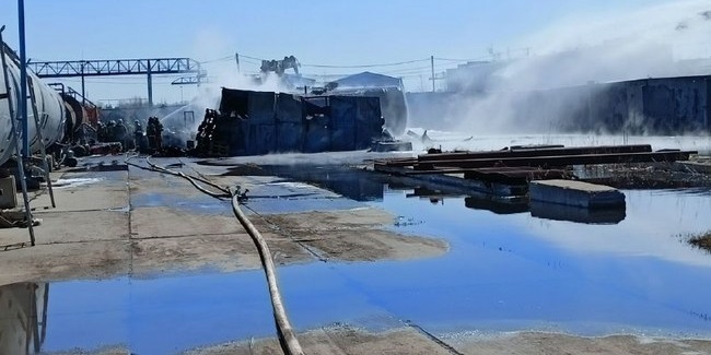 Пожар на Красноярском тракте в Омске полностью ликвидирован