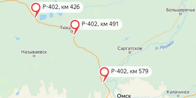 Для грузовиков ограничили проезд из Омской области в Тюменскую