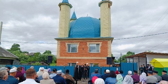 В одном из городов Омской области открыли новую мечеть