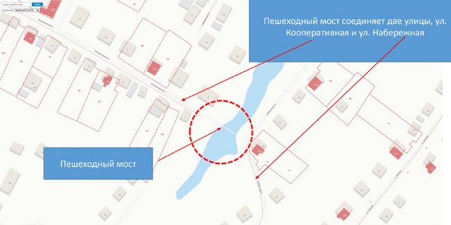 На севере Омской области построят новый пешеходный мост