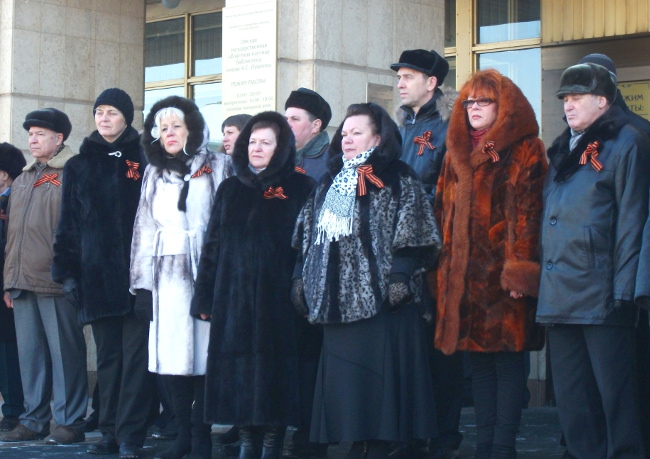 Митинг в поддержку народов Украины